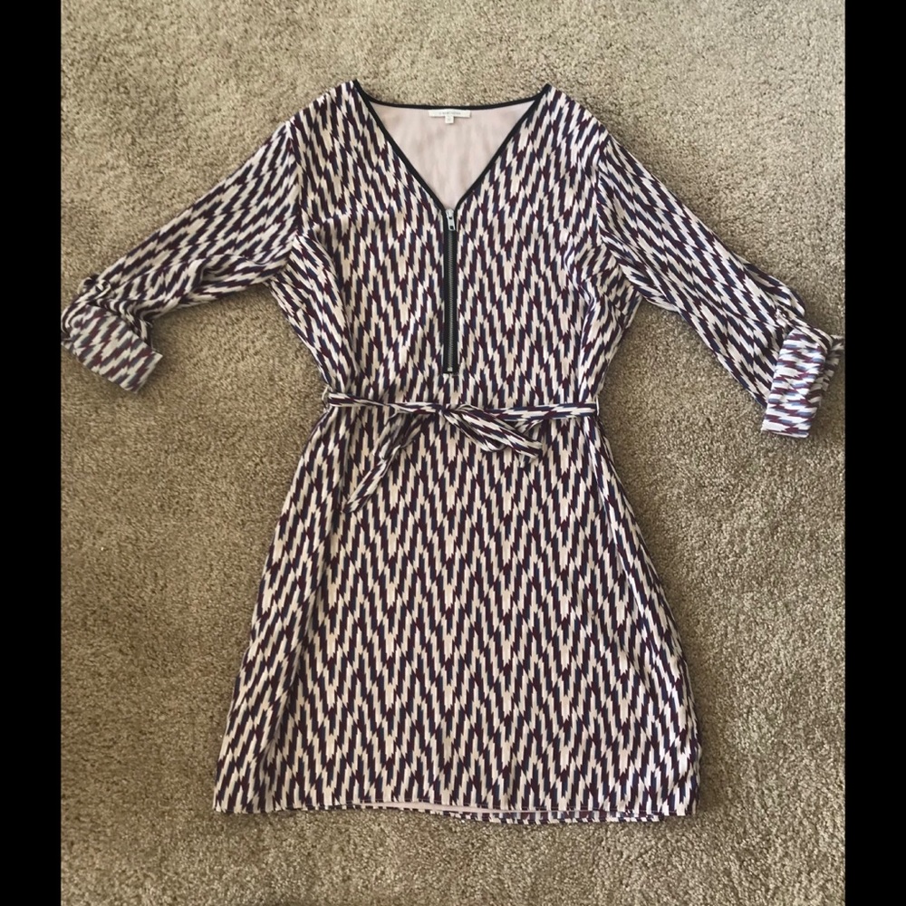 Hawthorn half zip shirt dress